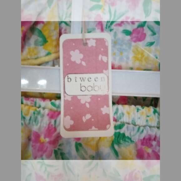 Spring Easter Btween Baby 3 pc Set Dress - Picture 4 of 6